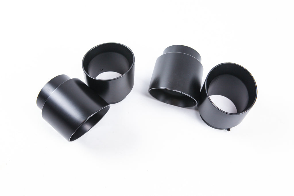 2015+ BMW F80 M3/F82 M4 Black Slip On Angle Cut Exhaust Tip