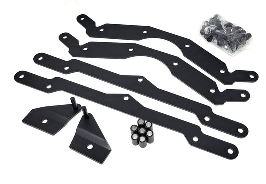 07-14 Polaris RZR 800 Adjustable 3" Lift Kit Sway Bar Quick Disconnect Black