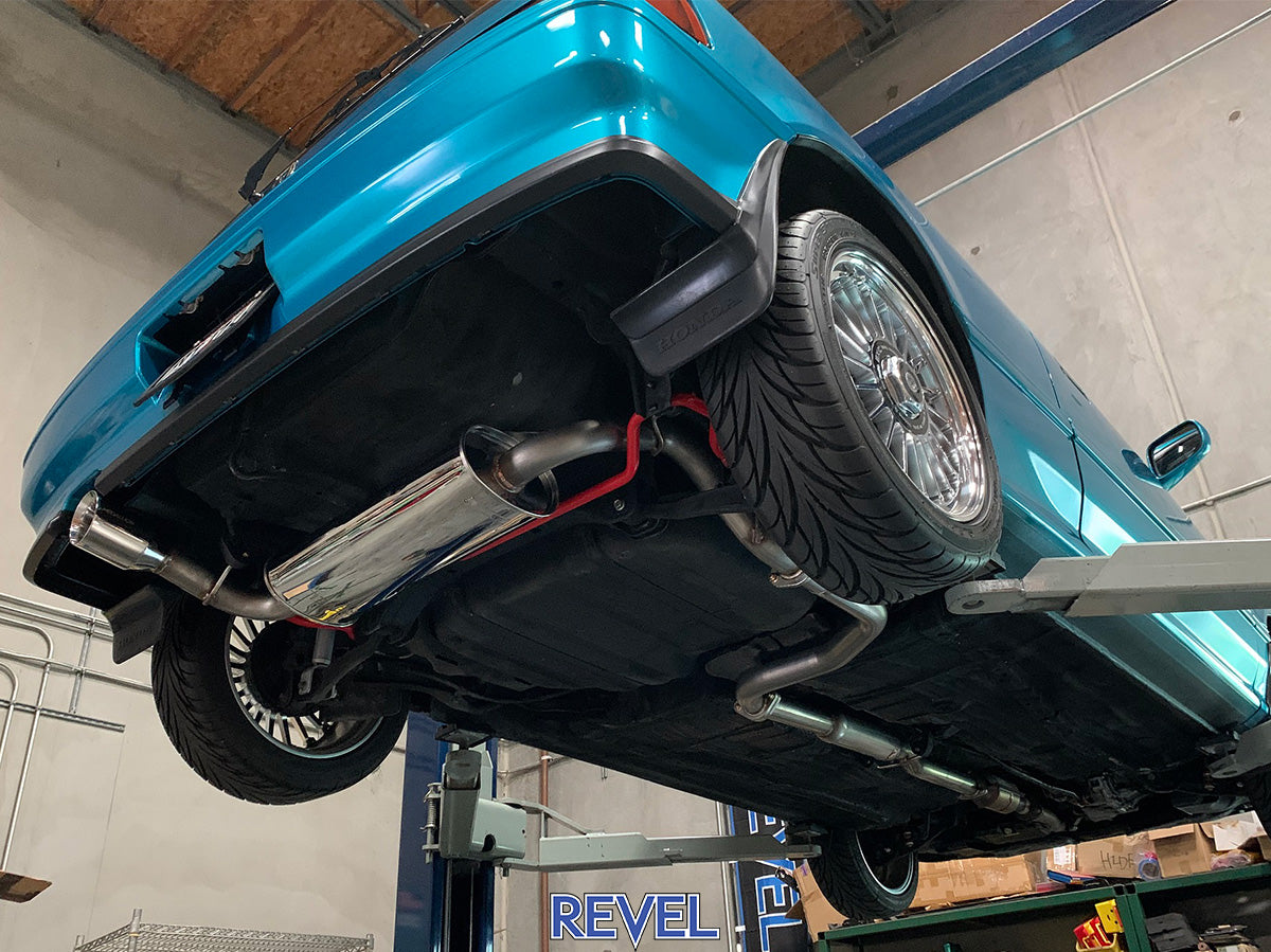 Revel Medallion Touring-S Exhaust System for 1988 - 1991 Honda Civic Hatchback