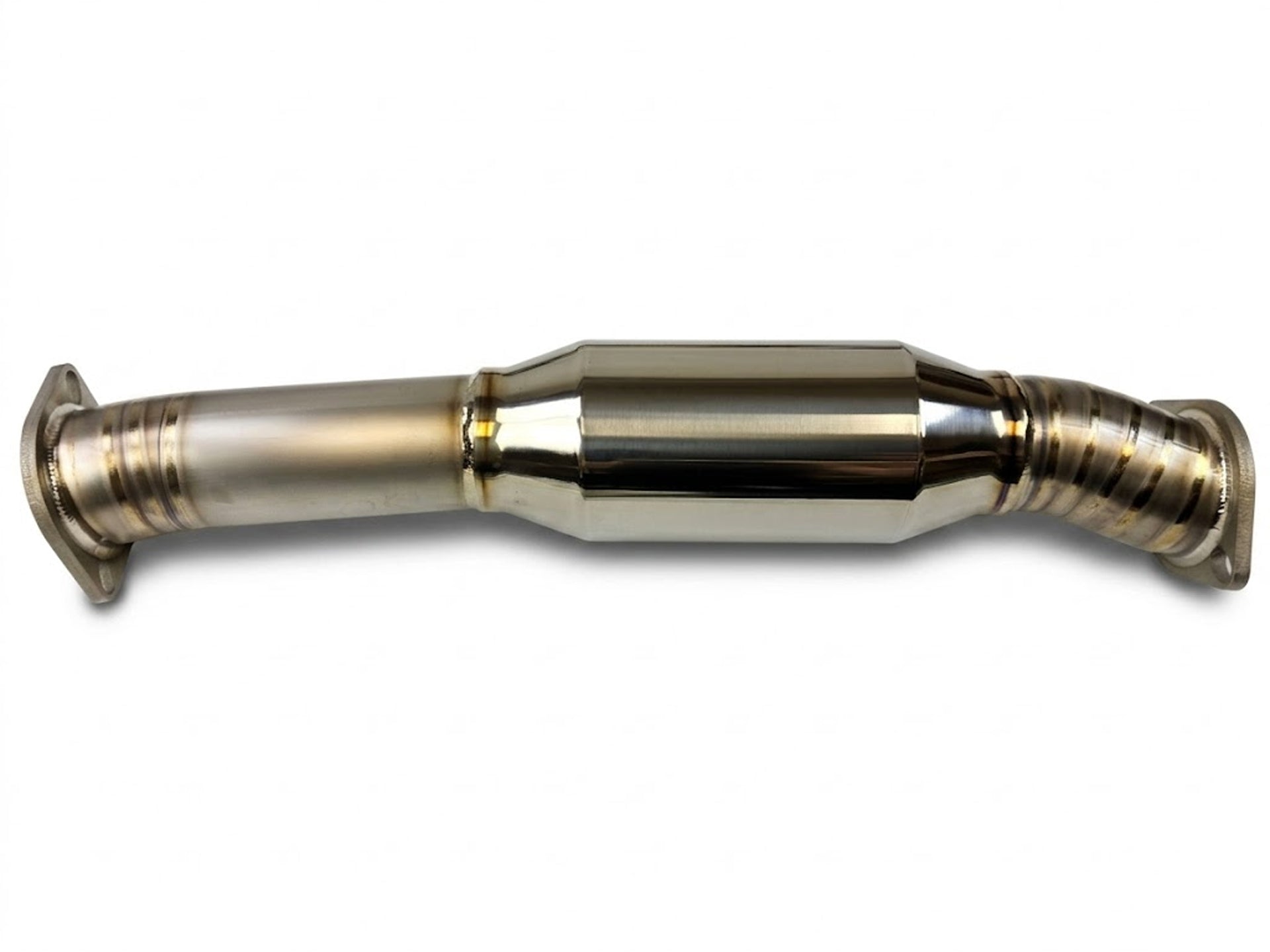 09-21 Nissan 370Z Z34 Full Titanium Burnt Tip Single Exit Muffler 4.5" Y-Back Exhaust System