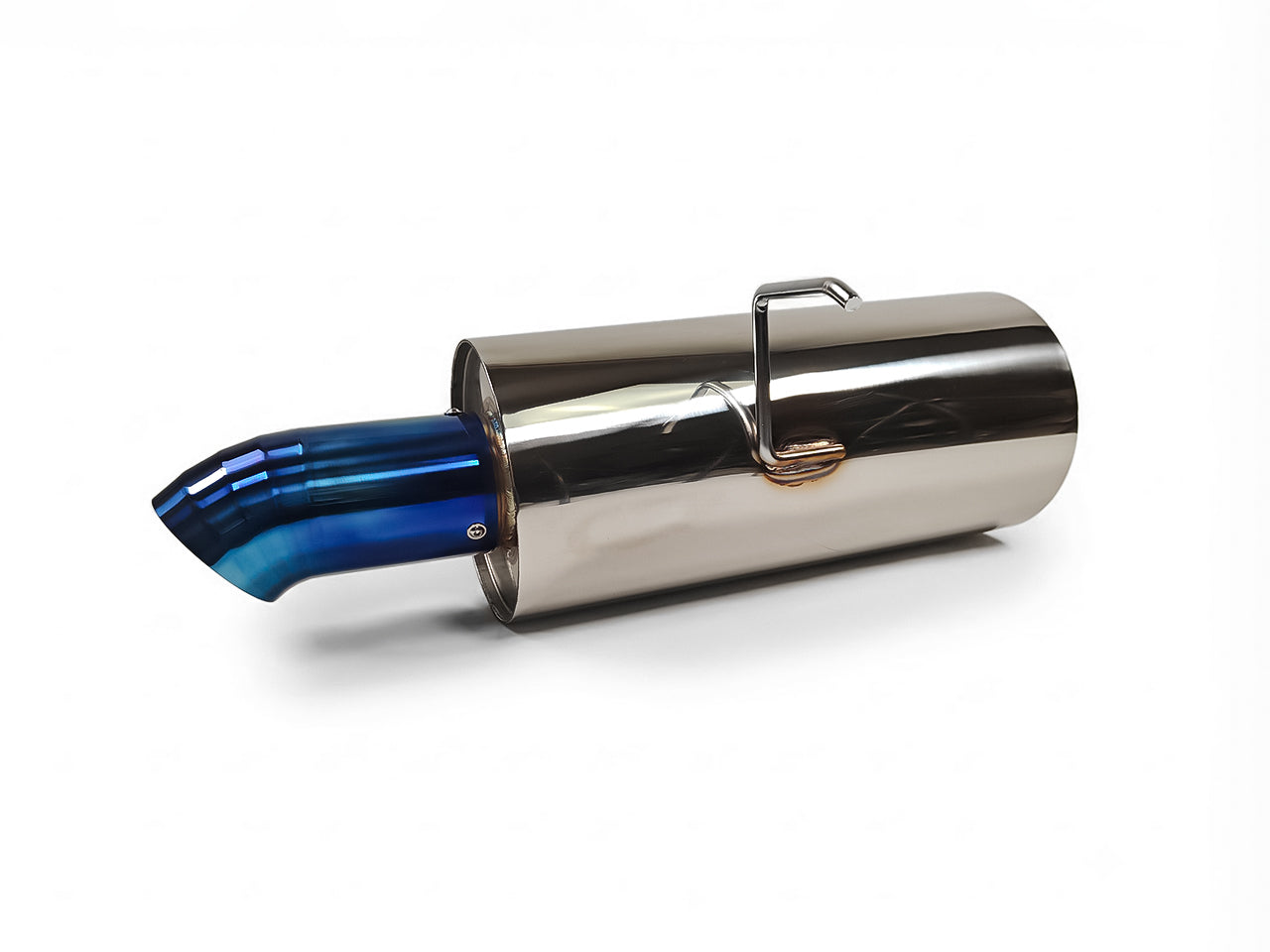 Universal Muffler Stainless Steel 3.5" inlet 4" outlet