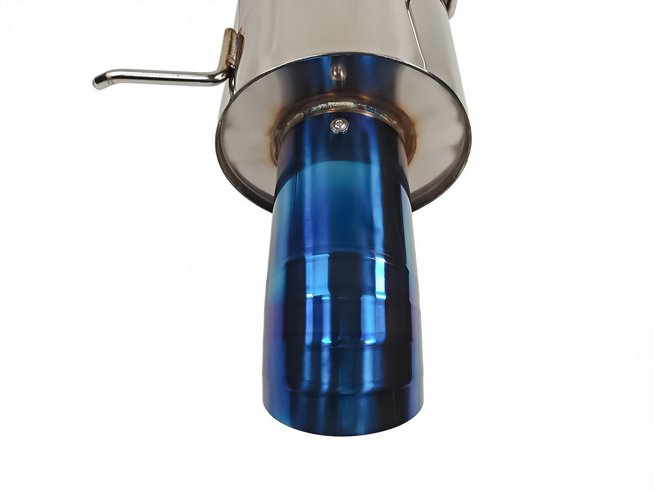 Universal Muffler Stainless Steel 3.5" inlet 4" outlet