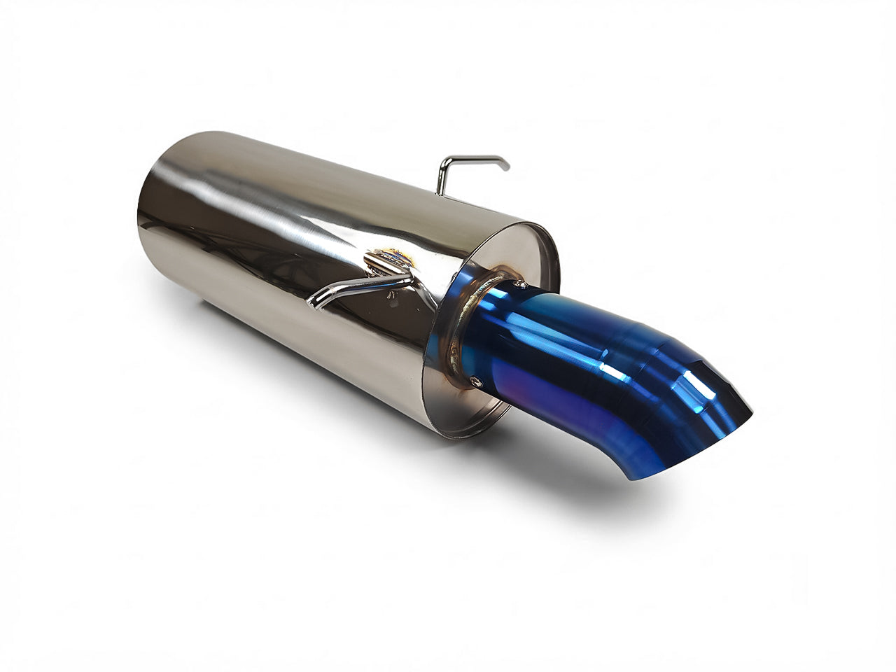 Universal Muffler Stainless Steel 3.5" inlet 4" outlet