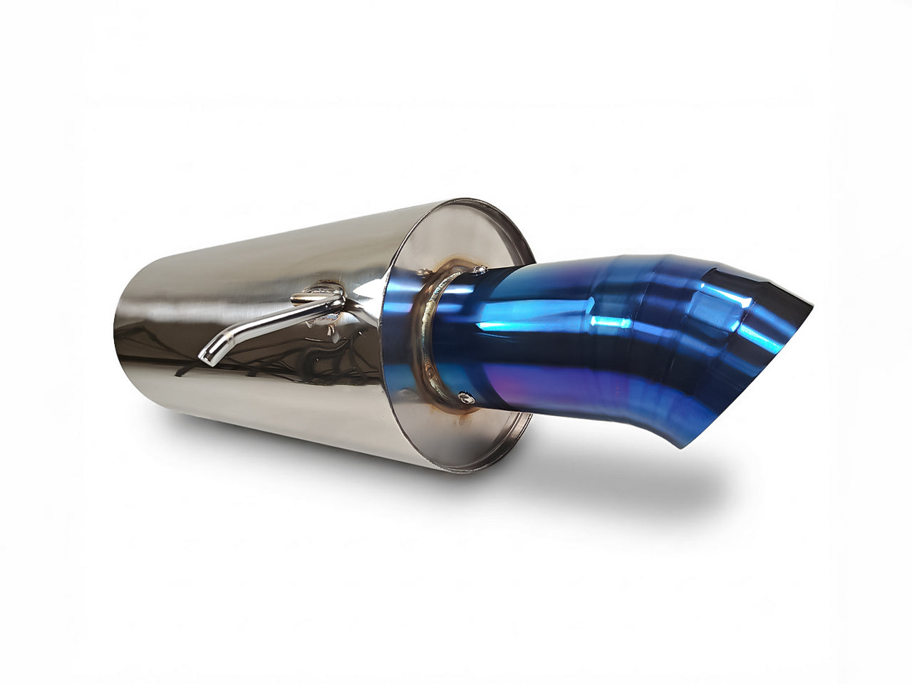 Universal Muffler Stainless Steel 3.5" inlet 4" outlet