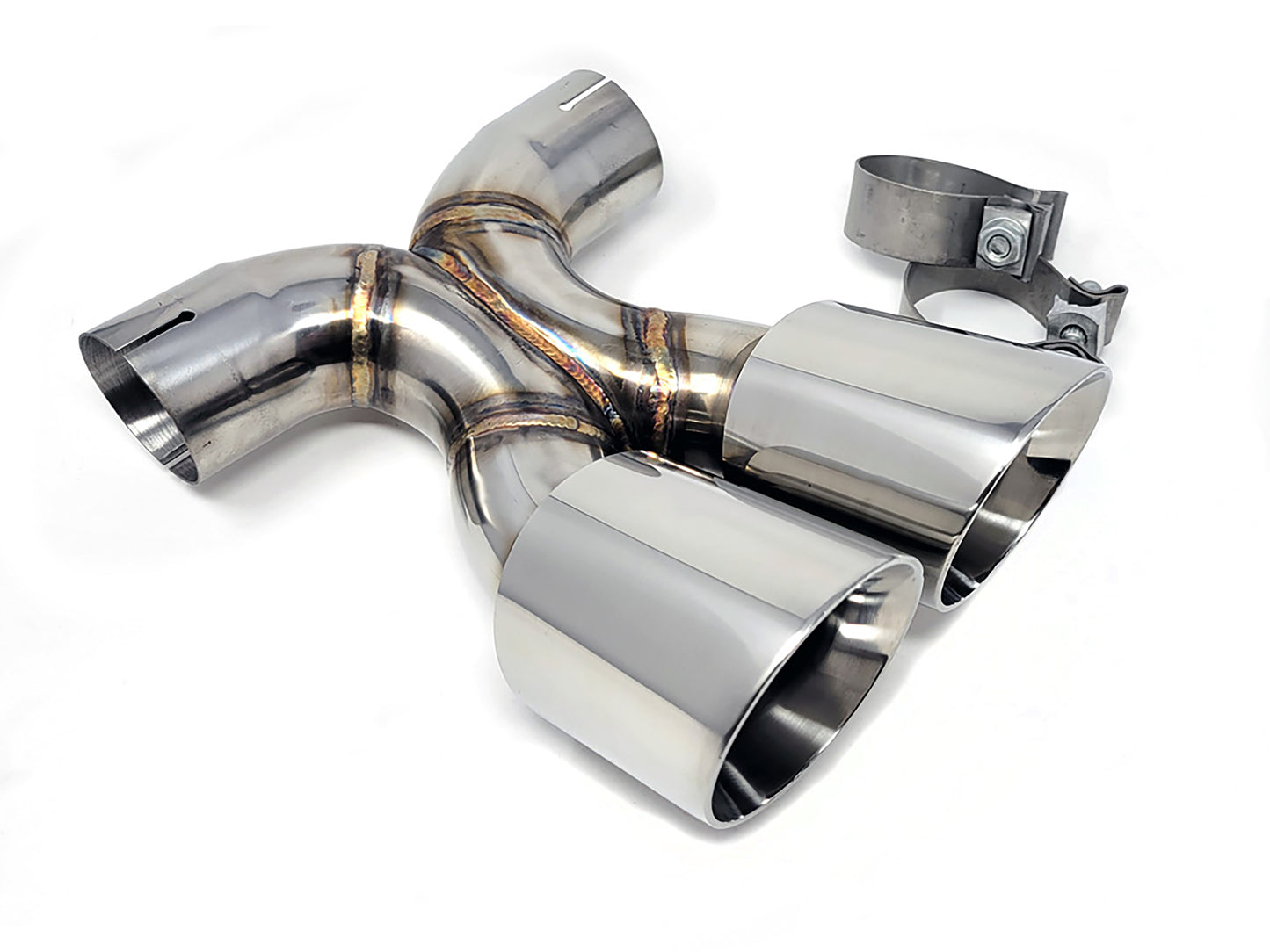 05-12 Porsche Boxster Cayman Base/ S 987.1 Exhaust X-pipe Tips 987.2