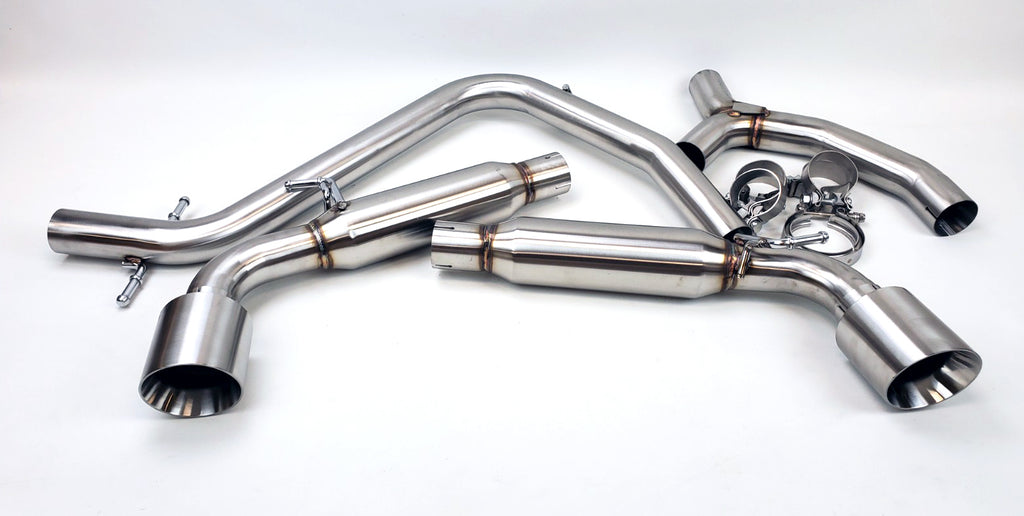 10-14 Volkswagen Golf GTi MK6 MKVI 2.0T VW Polished Catback Exhaust