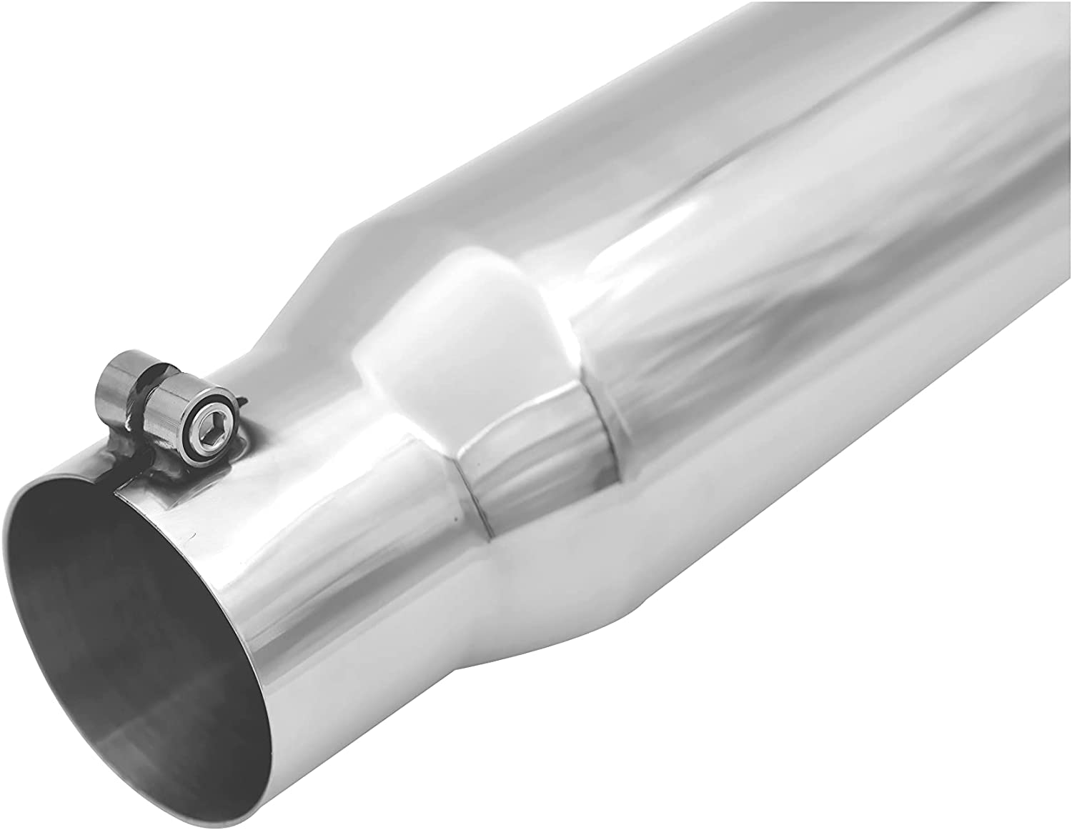 BYLT INDUSTRY | 4.0 Inch Clamp On Universal Racing Exhaust Tip Style - HZET005