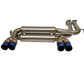 BMW 2001-2006 M3 E46 Titanium Axel Back Exhaust