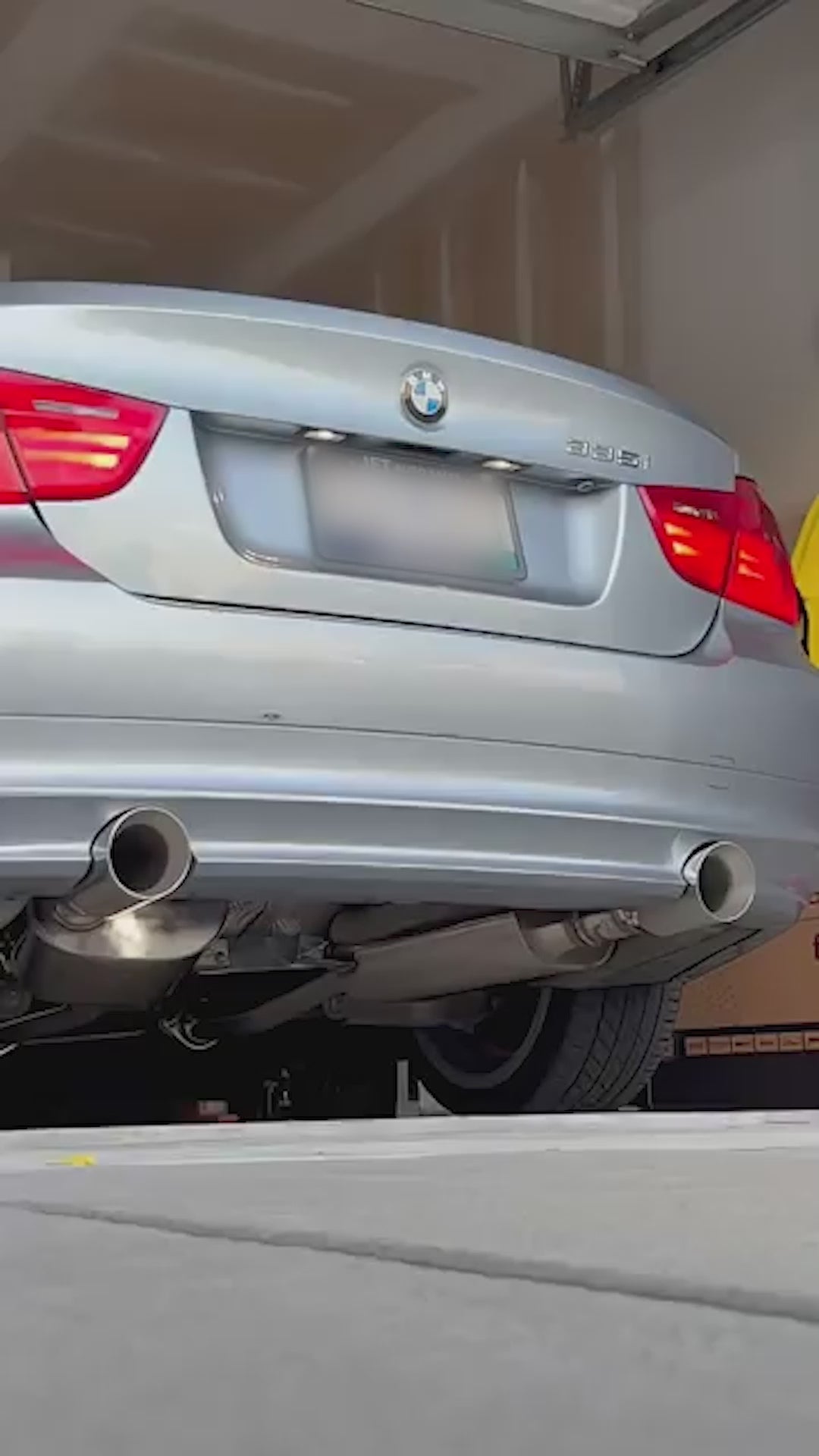 07-13 BMW 335i E90 E92 N54 Twin Turbo Catback Exhaust Sedan Coupe Thick Wall Tip