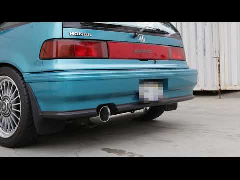 Revel Medallion Touring-S Exhaust System for 1988 - 1991 Honda Civic Hatchback