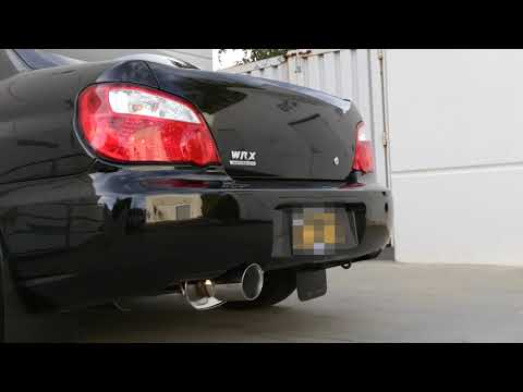 Revel Medallion Touring-S Exhaust System for 2004 - 2006 Subaru Impreza WRX/Sti & 2002 - 2006 Subaru Impreza WRX