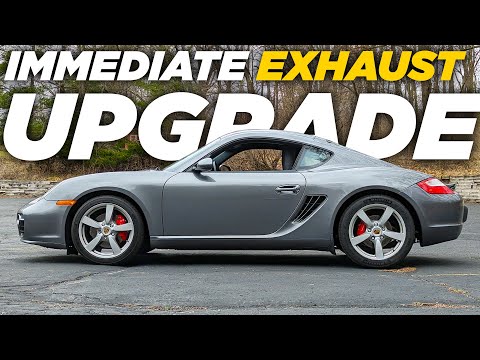 05-08 Porsche Boxster Cayman 987.1 Catback Exhaust