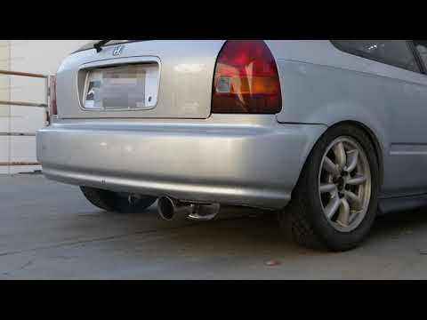 Revel Medallion Touring-S Exhaust System for 1996 - 2000 Honda Civic Hatchback