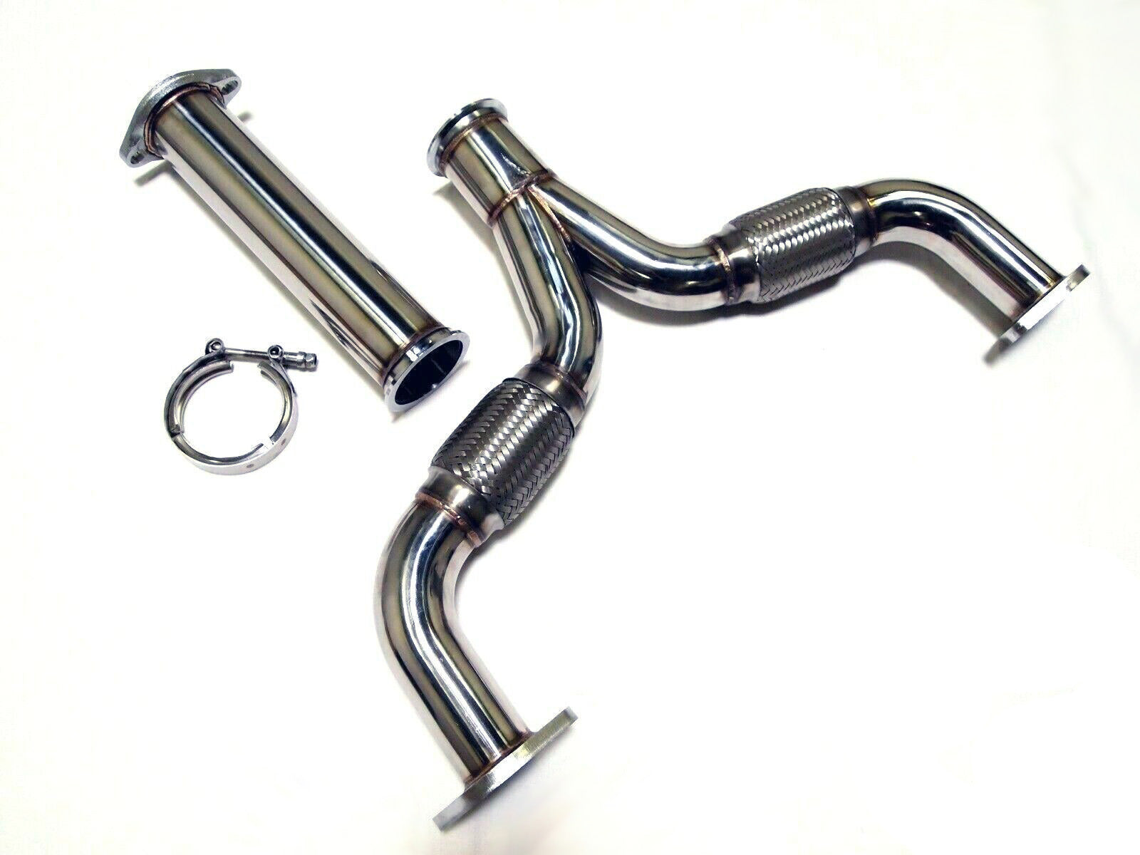 03-16 Infiniti G35 G37 Straight Mid Y-Pipe Exhaust True 2.5