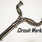 03-08 Infiniti G35 Z33 Straight Mid Y-Pipe Exhaust True 2.5" to 3"