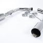 Ford Mustang GT 15-17 Exhaust Muffler Delete 4" Tips V8 5.0L Angle Tips