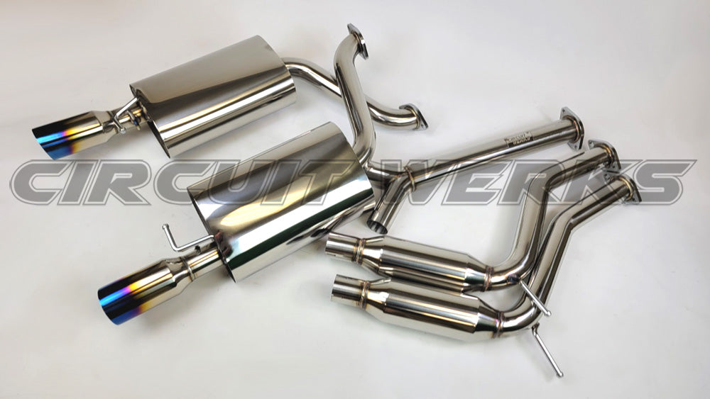 1992-2000 Lexus SC300 Burnt Thick Walled Catback Dual Exhaust System