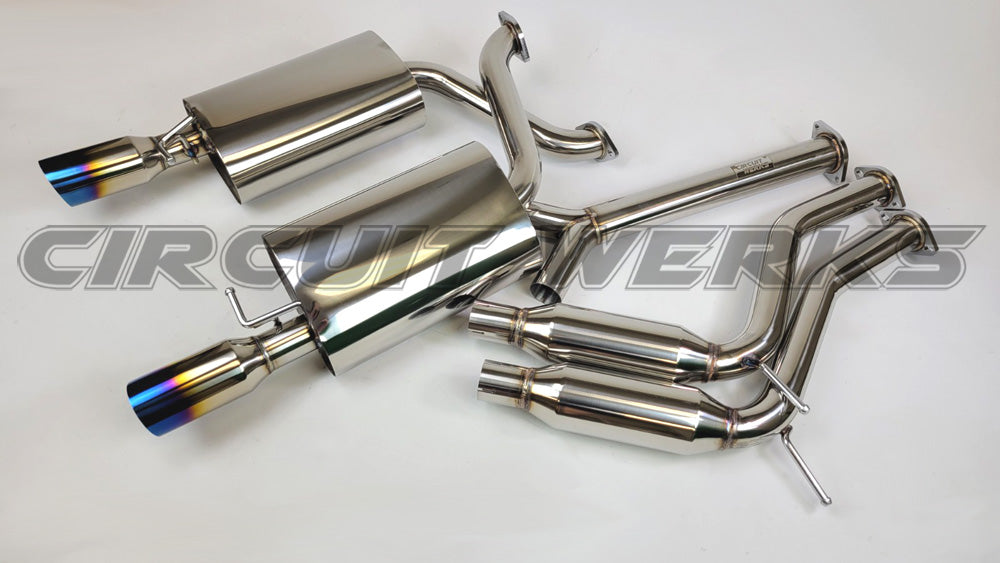 1992-2000 Lexus SC300 Burnt Thick Walled Catback Dual Exhaust System