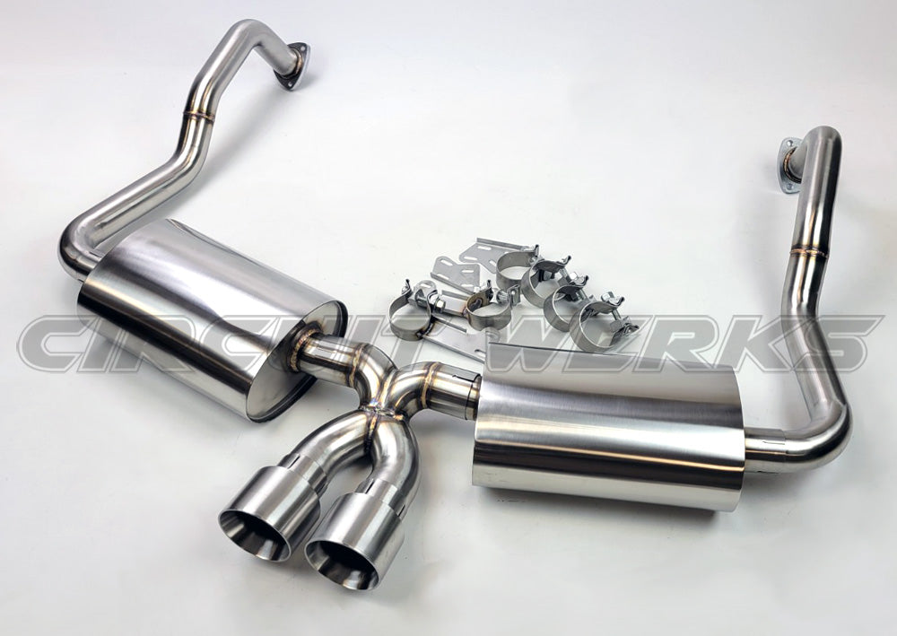 09-12 Porsche Boxster Cayman Base/ S 987 Exhaust X-pipe Tips 987.2