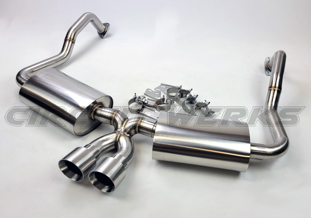 09-12 Porsche Boxster Cayman Base/ S 987 Exhaust X-pipe Tips 987.2