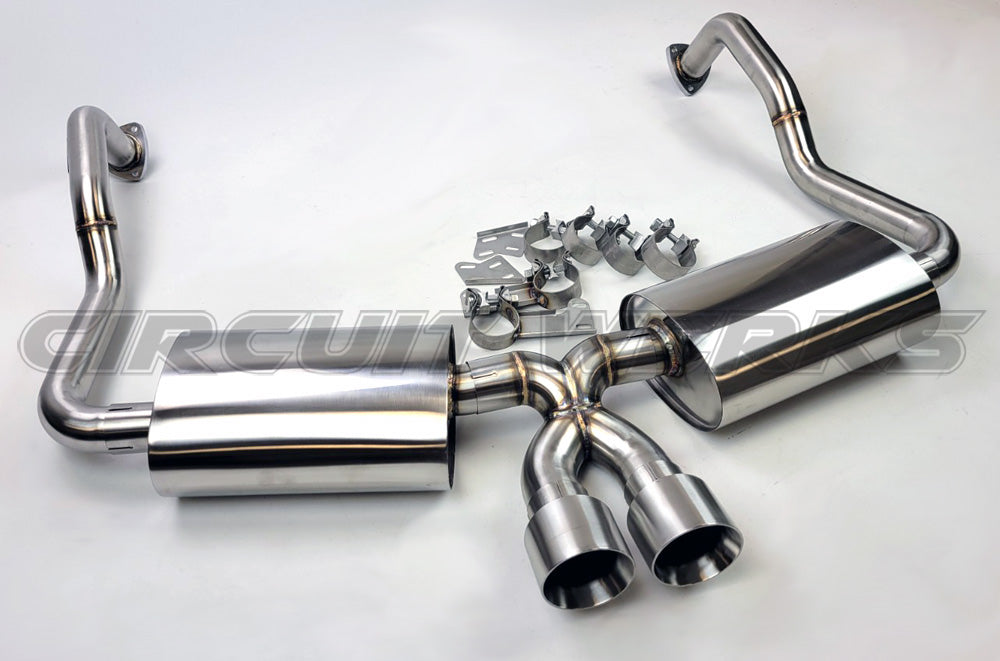 09-12 Porsche Boxster Cayman Base/ S 987 Exhaust X-pipe Tips 987.2