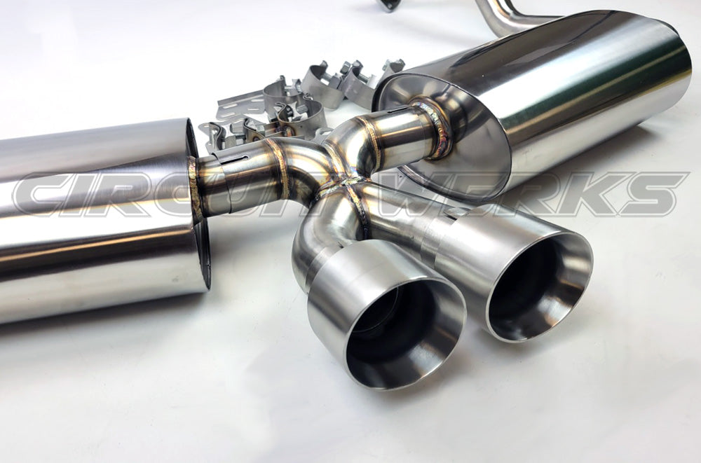 09-12 Porsche Boxster Cayman Base/ S 987 Exhaust X-pipe Tips 987.2