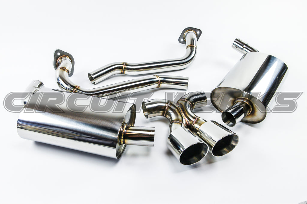 13-16 Porsche Cayman Boxster 981 Base S Catback Exhaust System