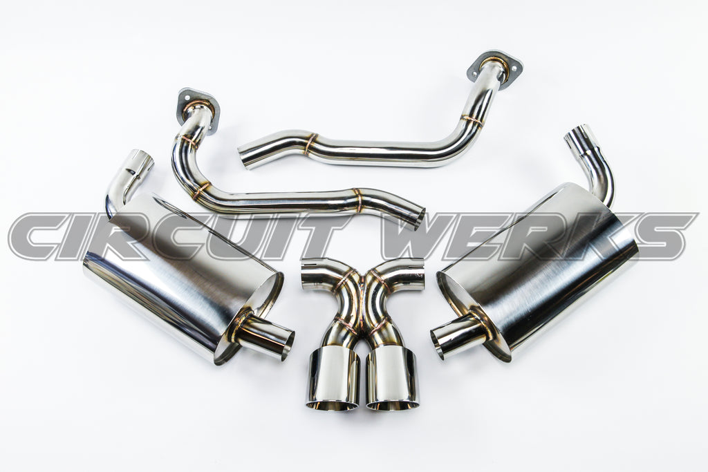 13-16 Porsche Cayman Boxster 981 Base S Catback Exhaust System