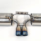97-04 Porsche Boxster 986 Catback Exhaust System Base & S Burnt Tips