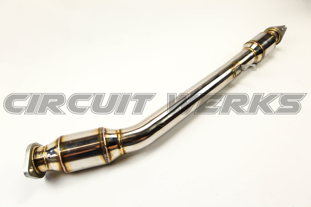2013-2021 Subaru BRZ Scion FRS FR-S FT86 GT86 DUAL RESONATED Catless Front Test Pipe