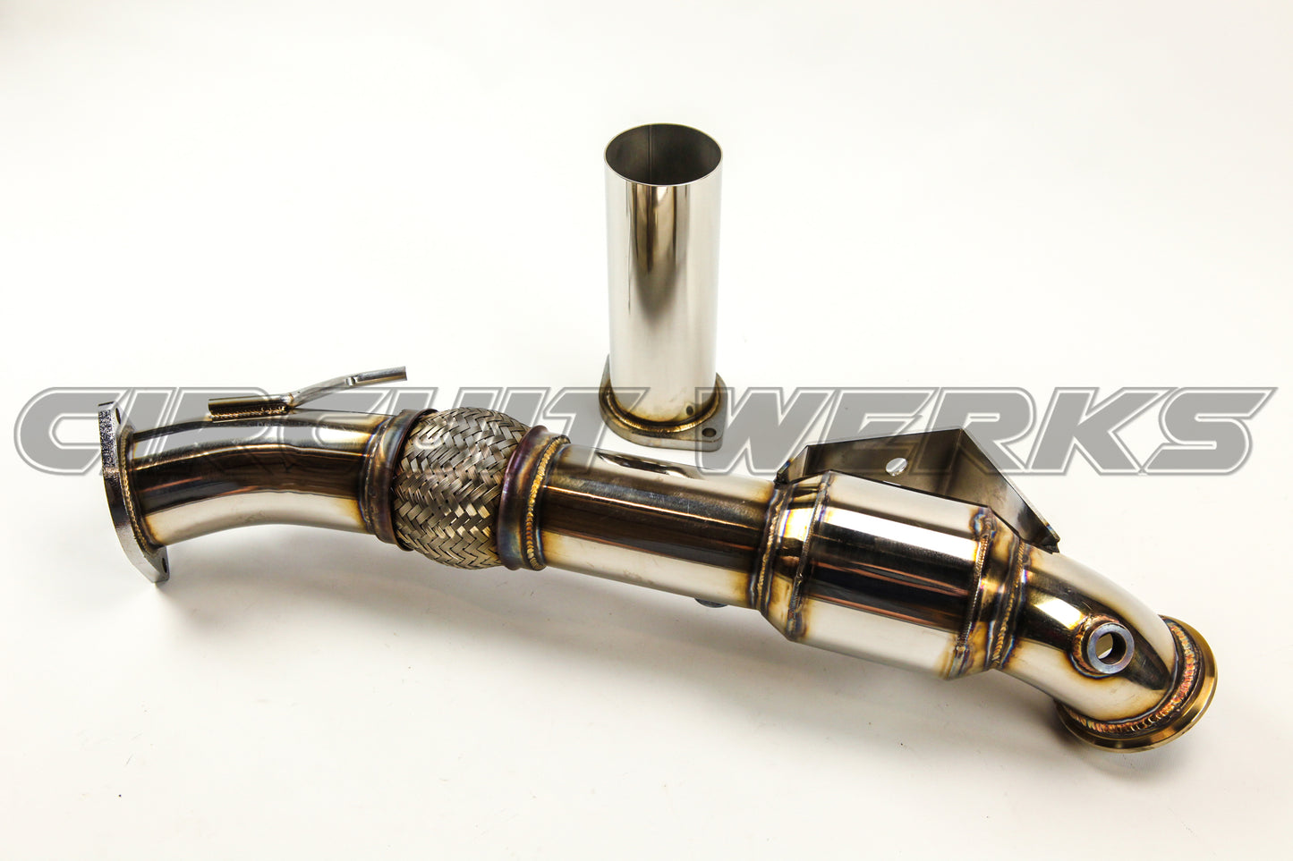 2013-2018 Ford Focus ST Resonated Catless 3" Downpipe