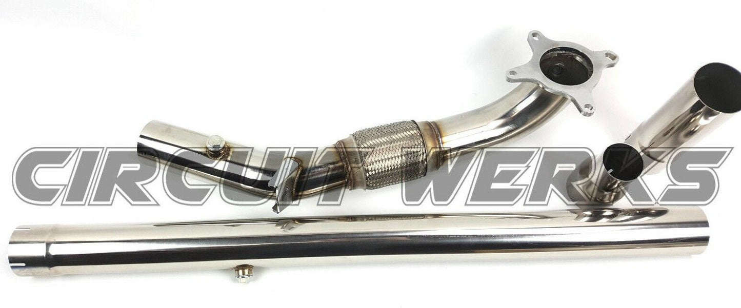 06-14 Volkswagen Golf MK6 MKVI GTi CBFA 2.0T Exhaust Straight Turbo Downpipe VI