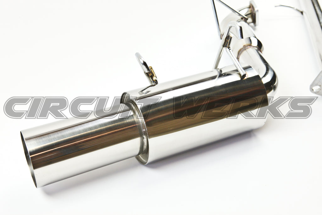 89-93 Mazda Miata B6ZE MX5 1.6 Polished Catback Exhaust System