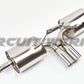 97-04 Porsche Boxster 986 Base S Models Brushed Catback Exhaust