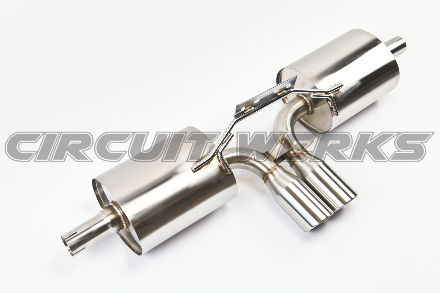 97-04 Porsche Boxster 986 Base S Models Brushed Catback Exhaust