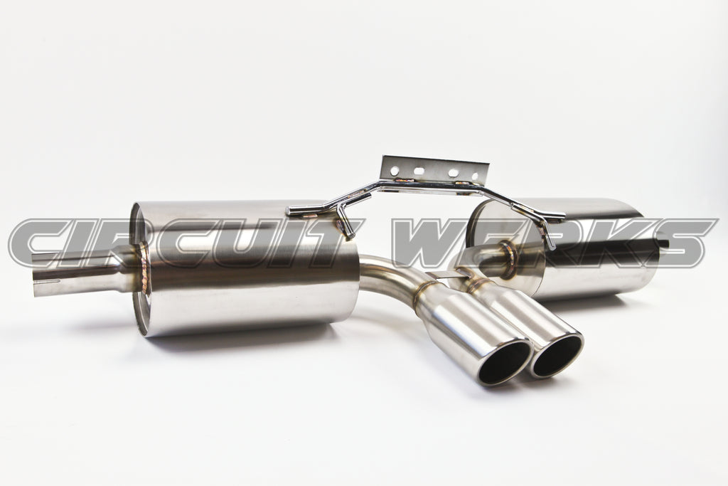 97-04 Porsche Boxster 986 Base S Models Brushed Catback Exhaust