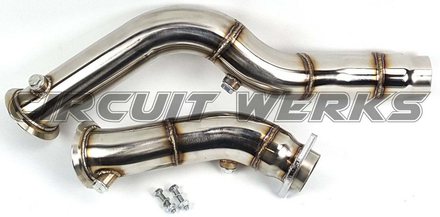 15-19 BMW M2 M3 M4 Twin Turbo Downpipe 3" S55 F8X F80 F82 F83