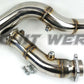 15-19 BMW M2 M3 M4 Twin Turbo Downpipe 3" S55 F8X F80 F82 F83