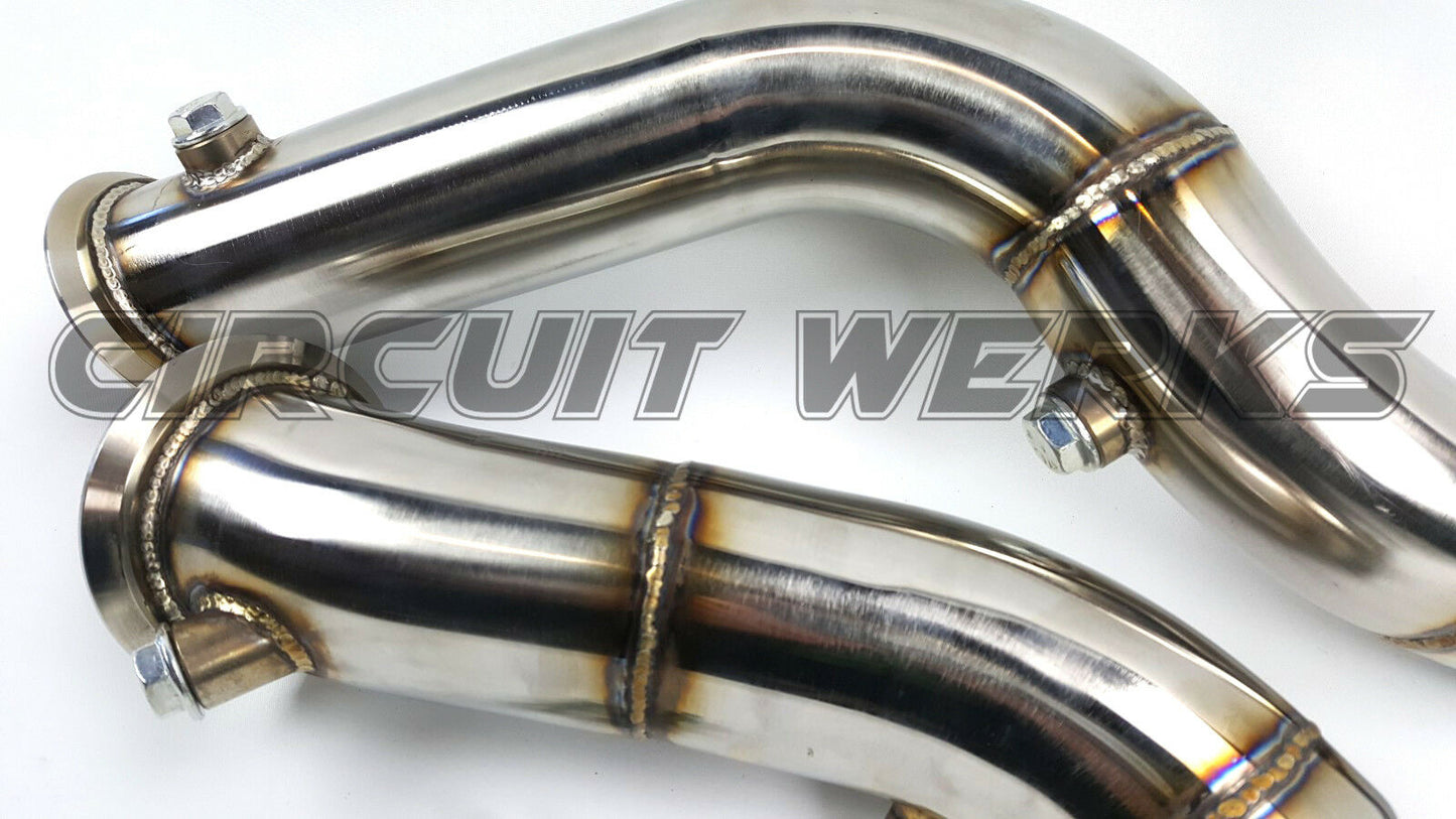 15-19 BMW M2 M3 M4 Twin Turbo Downpipe 3" S55 F8X F80 F82 F83