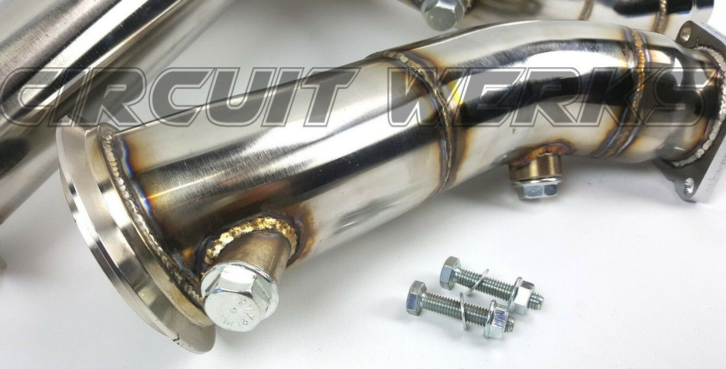 15-19 BMW M2 M3 M4 Twin Turbo Downpipe 3" S55 F8X F80 F82 F83