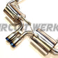 05-08 Porsche Boxster/Cayman 987.1 Catback Exhaust System with Burnt Tips