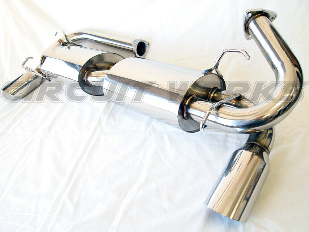 1991-2005 Acura NSX NA1 NA2 Catback Exhaust System Xpipe Twin Muffler Design