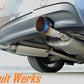 07-10 BMW 335i E90 E92 Twin Turbo N54 Full Catback Exhaust w/ BURNT TIPS
