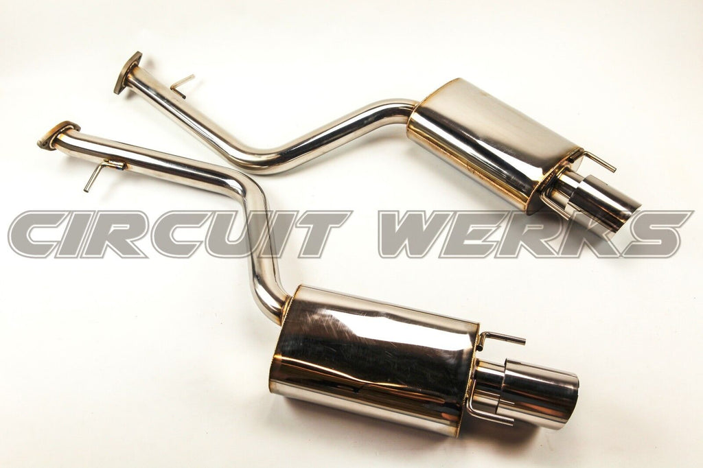 2015-2021 RC350 RC200T RC300 RWD AWD F-sport Axle-Back Exhaust System Muffler w/ Tips