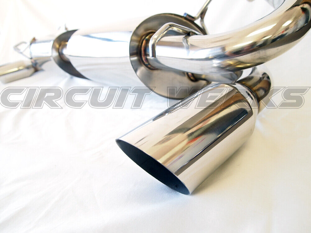 1991-2005 Acura NSX NA1 NA2 Catback Exhaust System Xpipe Twin Muffler Design