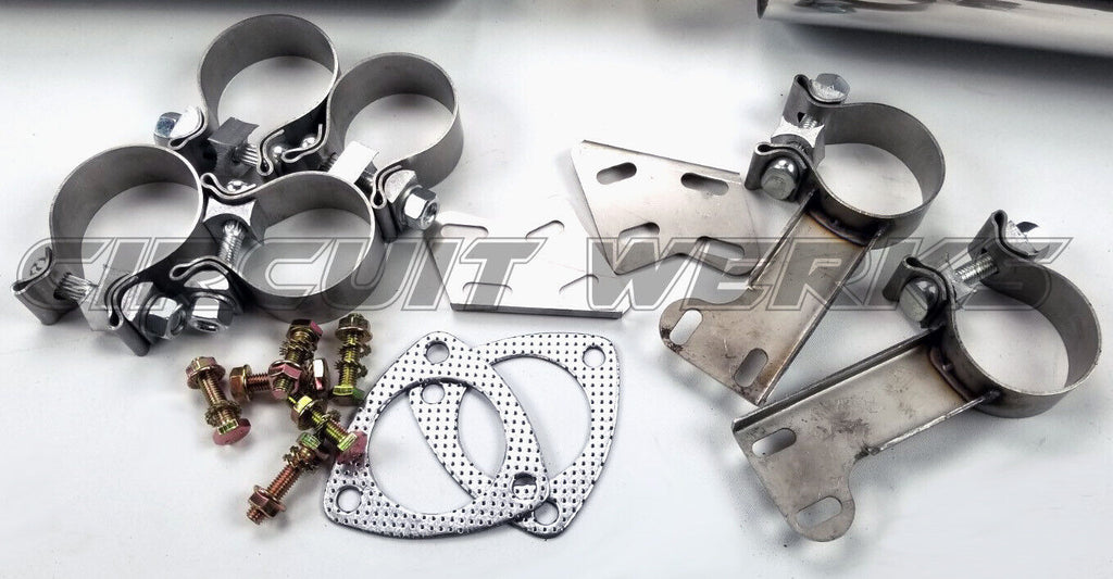 09-12 Porsche Boxster Cayman Base/ S 987 Exhaust X-pipe Tips 987.2
