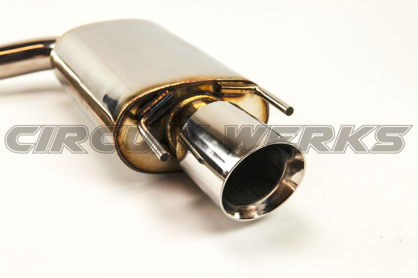 15+ RC350 RC200T RC300 RWD AWD F-sport Axle-Back Exhaust System Muffler w/ Tips