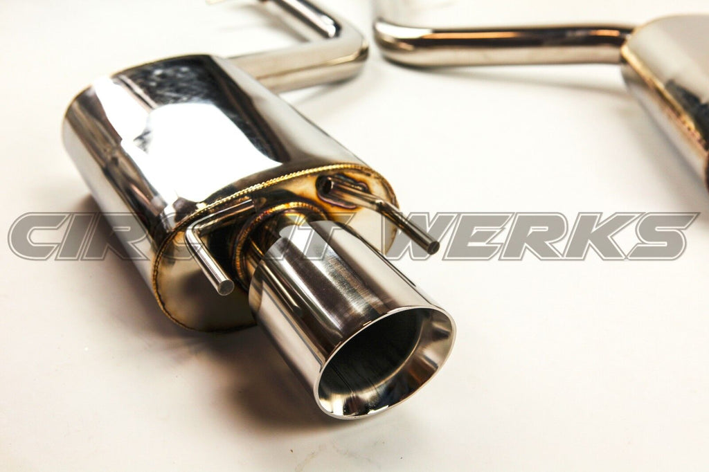 2015-2021 RC350 RC200T RC300 RWD AWD F-sport Axle-Back Exhaust System Muffler w/ Tips