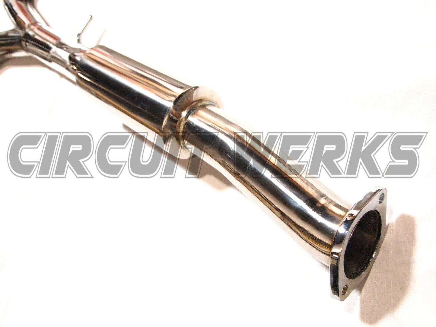 02-09 Nissan 350Z Z33 Fairlady Y back Catback Exhaust w/ Silencer and Polished Tips