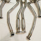07-10 BMW 335i E90 E92 Twin Turbo N54 Full Catback Exhaust w/ BURNT TIPS
